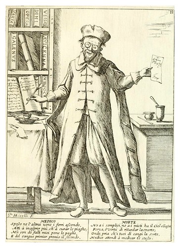 13- El medico- Le ventiqvattr' hore dell' hvmana felicità…-1675--Giuseppe M. Mitelli