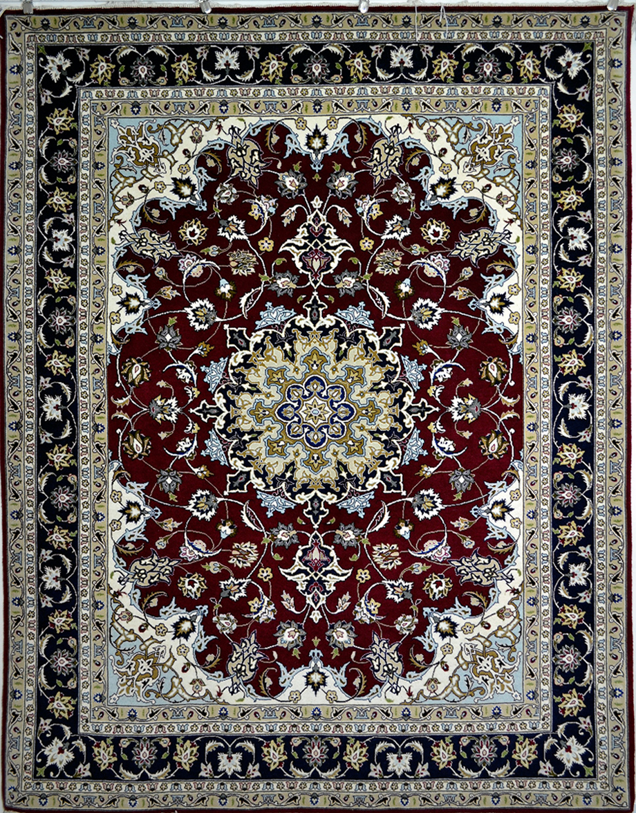Tabriz Sherkat Persian Area Rug 5x7 1079 195x153