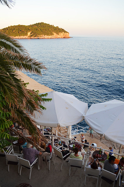 View from Café Buza, Dubrovnik, Croatia