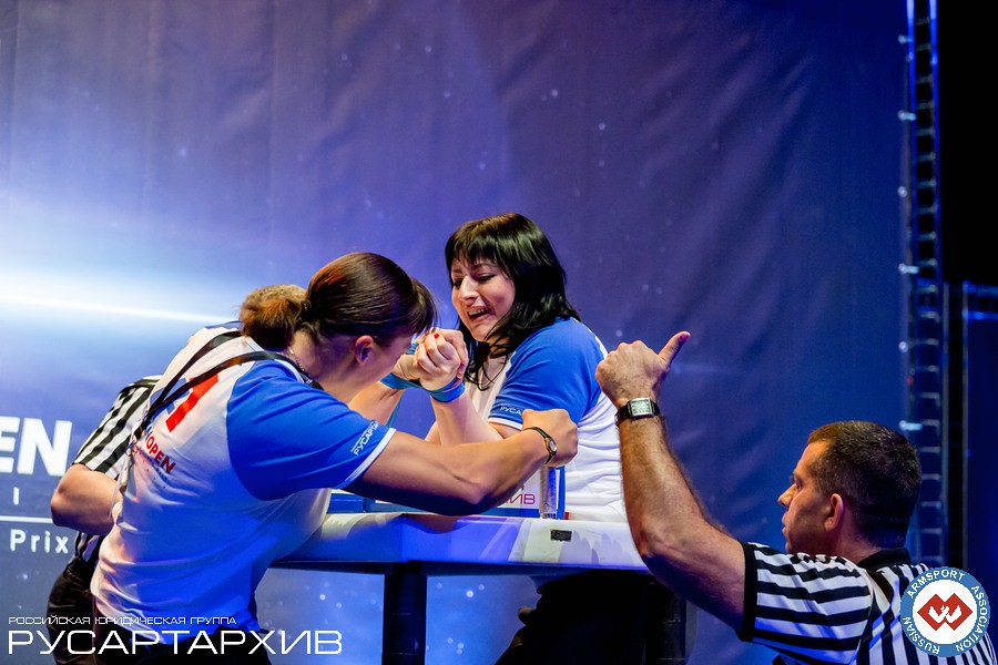  Egle Vaitkute vs. Irina Makeeva - left hand  │ A1 RUSSIAN OPEN 2013, Photo Source: armsport-rus.ru