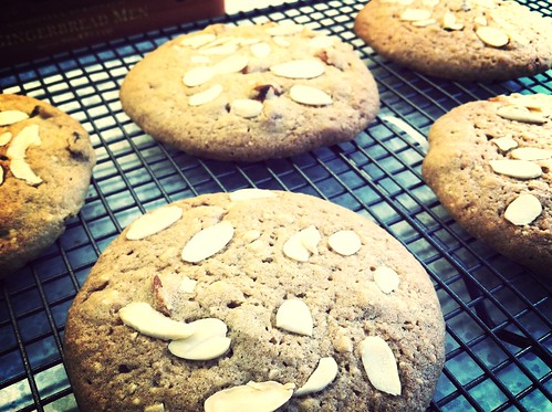 Home made apricot and almond cookies :)