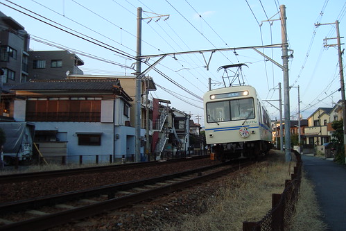 2013/09 叡山電車 きんいろモザイク ヘッドマーク車両 #04
