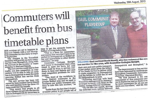 aug 28 2013 saul bus times by CadoganEnright