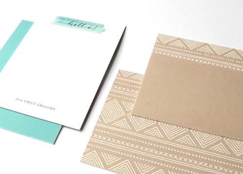 Minted Stationery Two