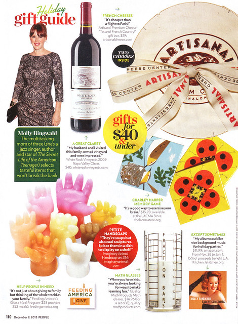 Handsoap in People Magazine's Holiday Gift Guide!