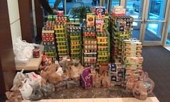 The KAR Auction Services Battle of the Floors food drive resulted in 6,800 food items donated to Midwest Food Bank.