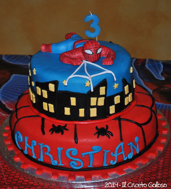 Torta Spiderman 3