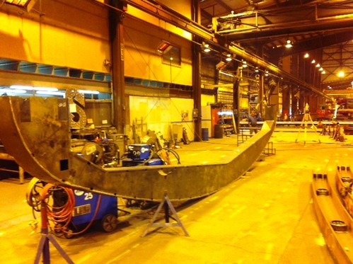 The keel of the Mayflower 