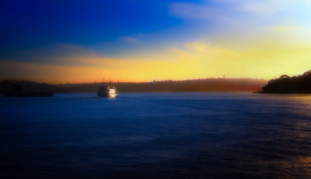 Sunrise on Sydney Harbor