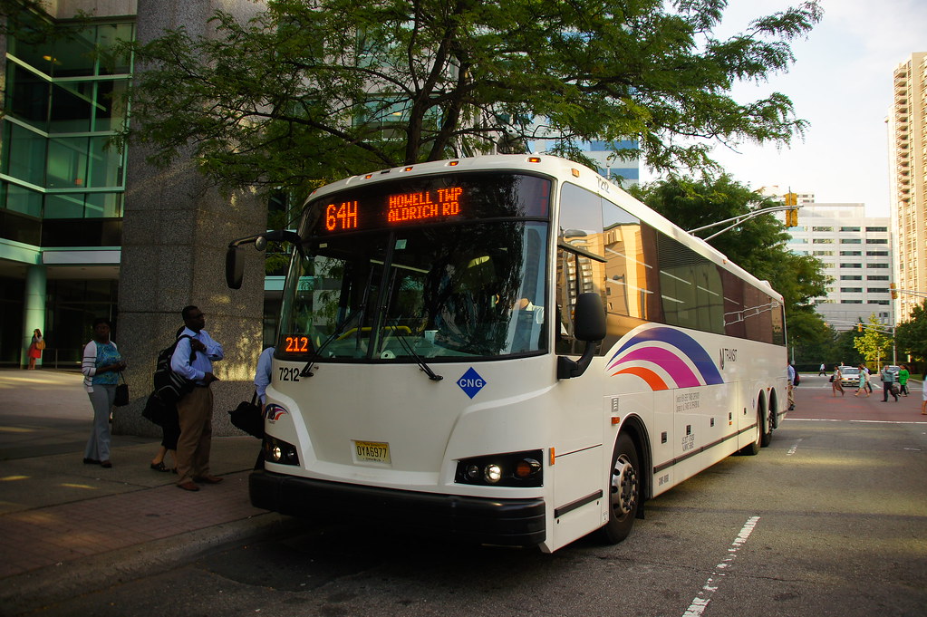 New Jersey Transit 2013 Designline ECOCoach CNG 7212