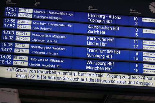 from Stuttgart to Munich