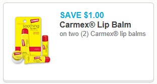 1 2 Carmex Lip Balm Printable Coupon Is Back 0 25 At Walgreens 11 28 11 30 The Shopper S Apprentice