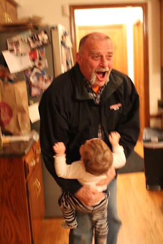 Grandad Playing with Elliott