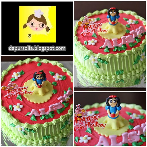 Snow White Cake for Alisya