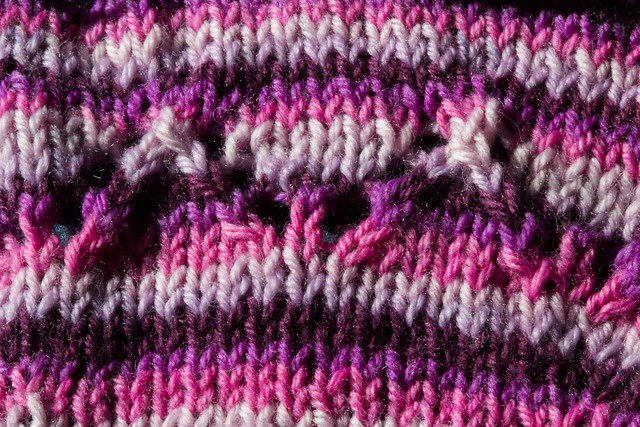 Triangle lace stitch thing