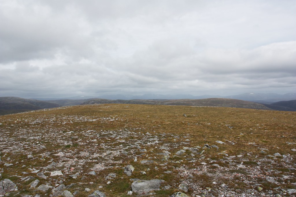 Distant views to the Cairngorms