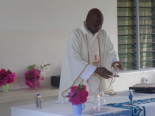 Father Moses Celebrates Mass