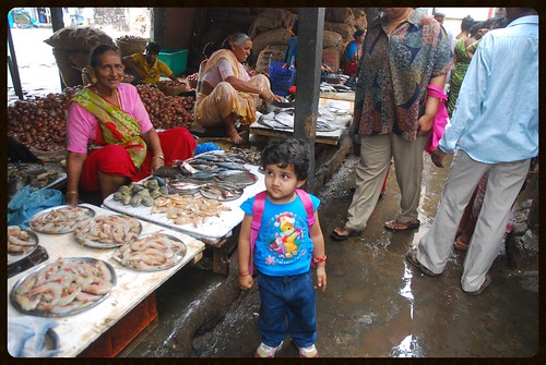 Marziya Shakir At Bandra Bazar Fish Market by firoze shakir photographerno1
