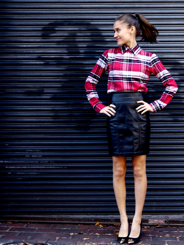 11 the reformation plaid shirt upcycled sustainable fashion copy