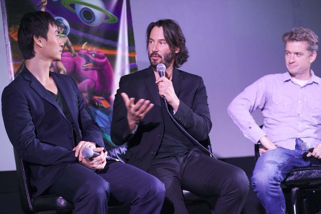 Keanu Reeves & Tiger Chen "Man of Tai Chi" Q&A, Fantastic Fest