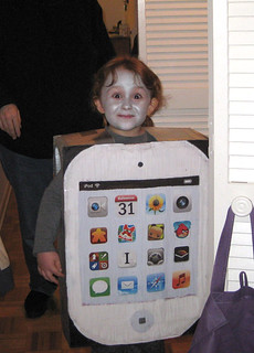 iPod costume, front