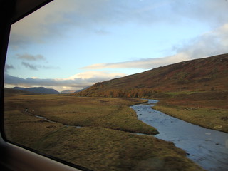 Highlands through the window