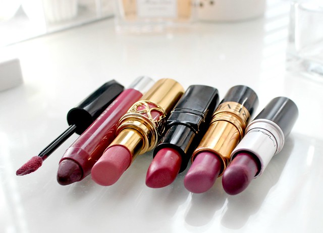 The Winter Berry Lip Line Up, My Favourite Winter Lipsticks, Purple and Berry Lipsticks