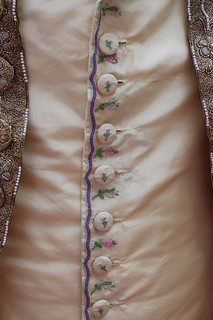 Tambour embroidered waistcoat