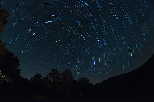 Devil's Rope Star Trail by Jeff.Hamm.Photography