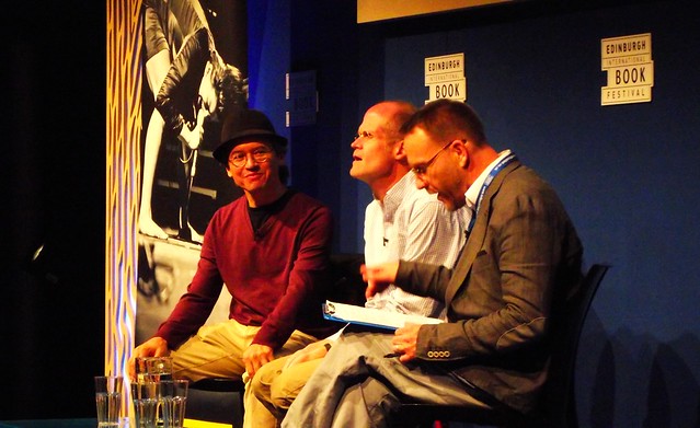 Chris Ware & Joe Sacco at the Edinburgh Book Fest 2013 02