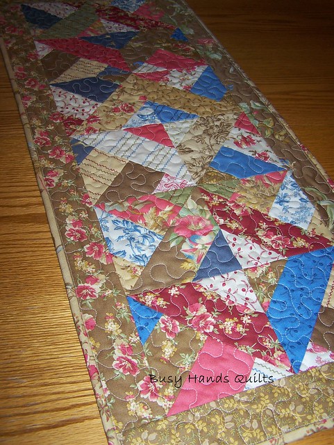 In the Meadow Tan Table Runner