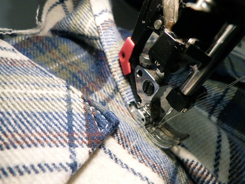 Sewing The Shoulder Seam