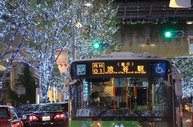 東京イルミネーション2013 六本木けやき坂通り Roppongi Keyagizaka street
