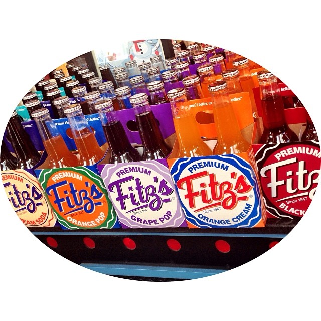 Day 12. Colorful. Fritz's bottle works carries a delightful and tasteful palette of bottled sodas. (Cream soda is my flavor of choice.) #fmsphotoaday