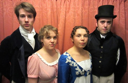 Calum Martin, Grace Knight, Florence Bedell-Brill and James Stewart. Photo © Frances Hetherington.