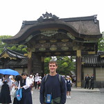 Dennis at Nijo Castle Main Gate