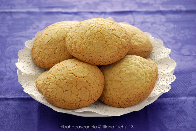 Lemon Verbena semolina cookies