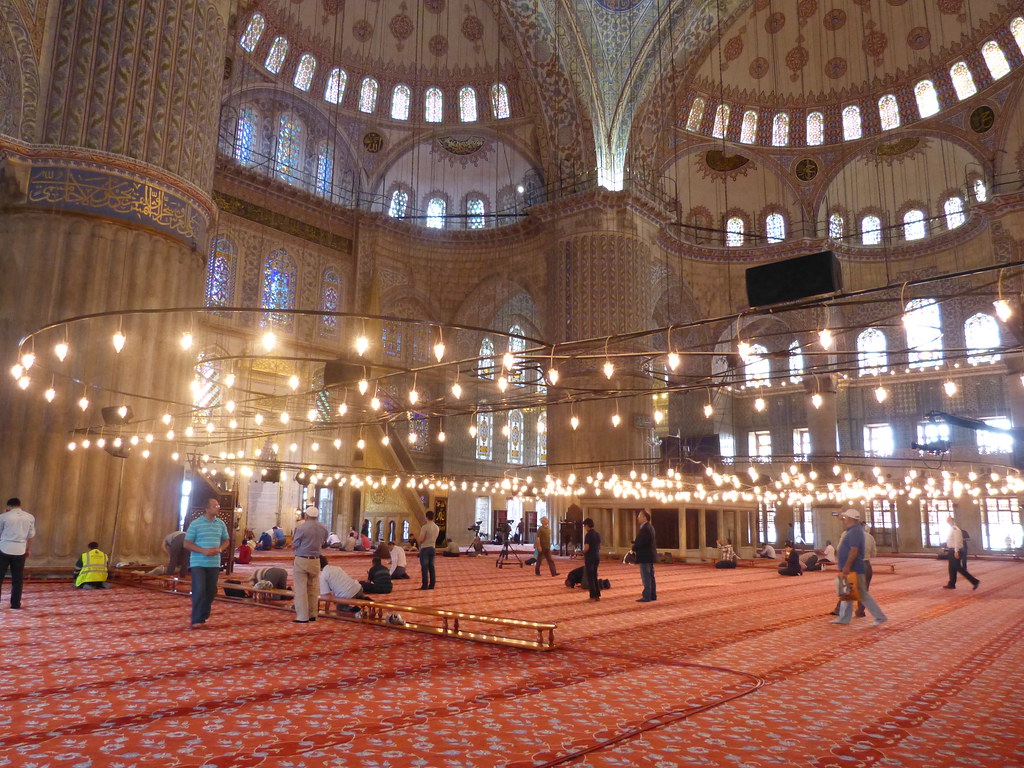 Blue Mosque Interior, Istanbul
