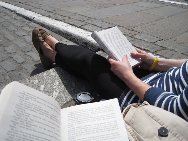 Reading in Covent Garden