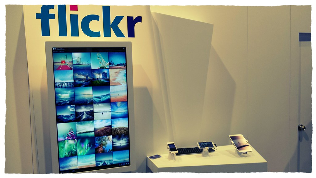 flickr at CES