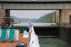 Lock system on the Danube