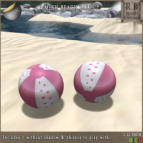 GIFT ! *RnB* Mesh Beach Balls - Dots (copy)