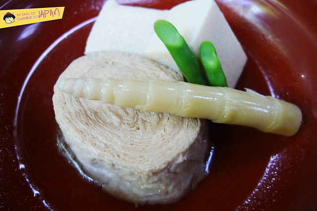 SASANOYUKI - tofu restaurant - yuba and koya tofu 2
