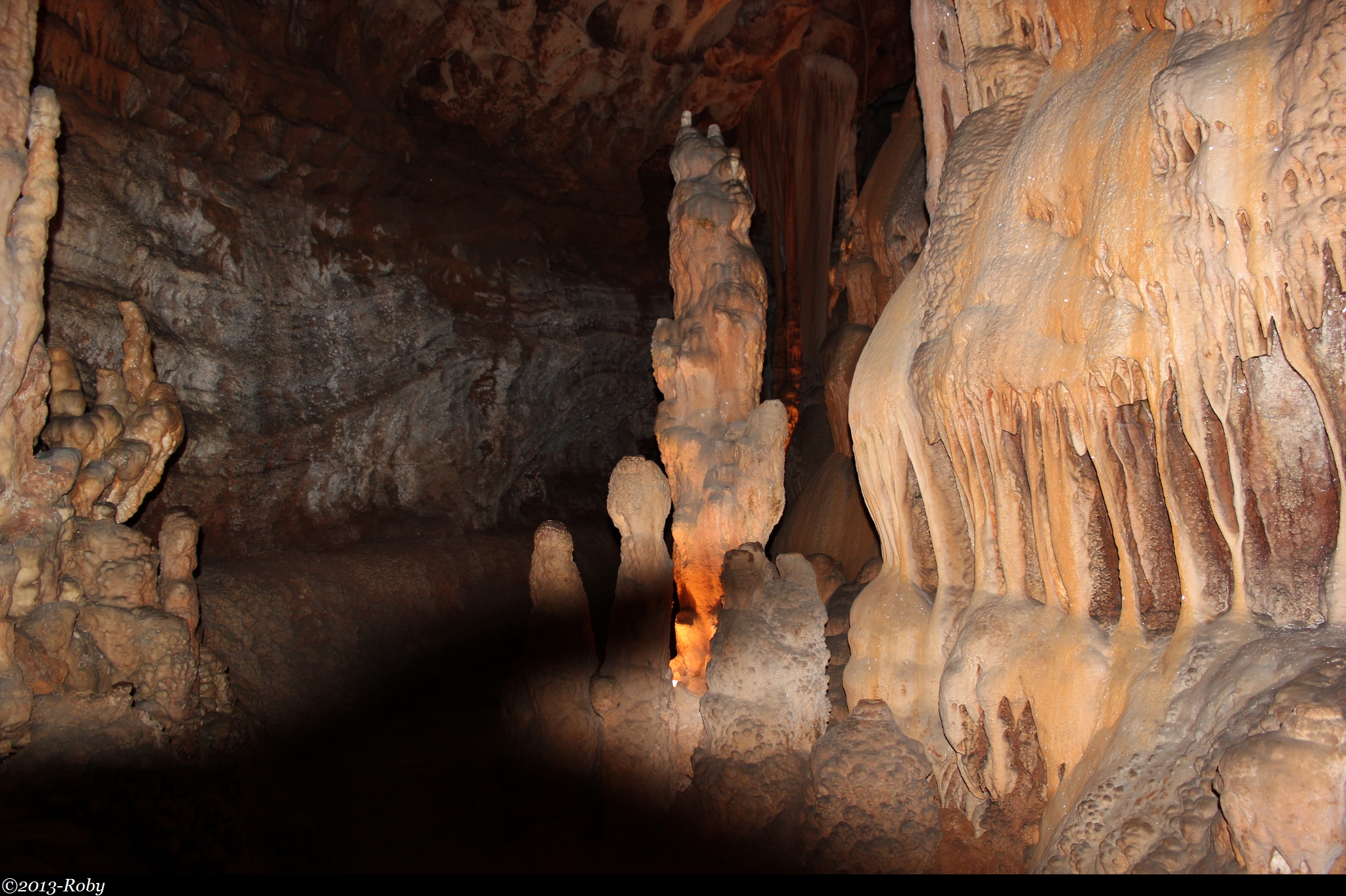 Ardeche 2013Roby - Grotte de la Madeleine (227)