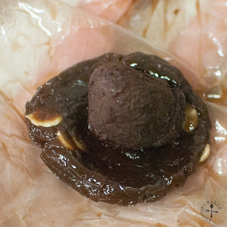 wrap truffle inside