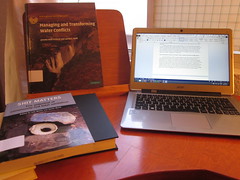 Stationery and research and reading