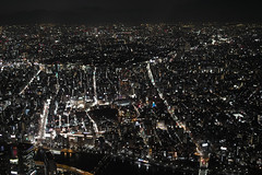 Night view from Tokyo sky tree