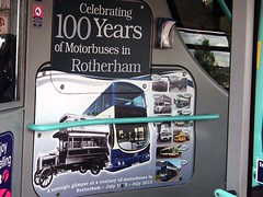 100 years of Motorbuses in Rotherham 26th July 2013