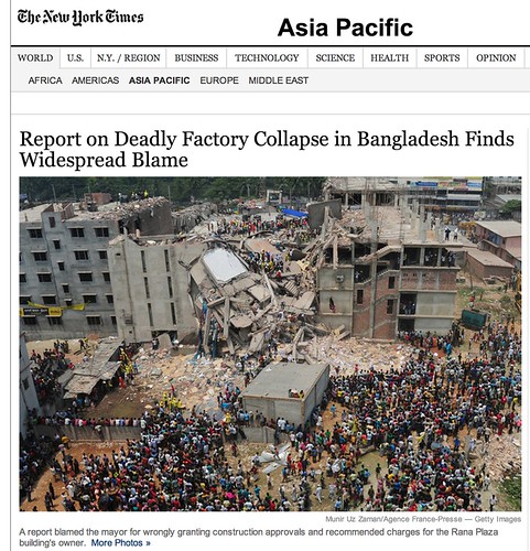 Report on Bangladesh Building Collapse Finds Widespread Blame - NYTimes.com