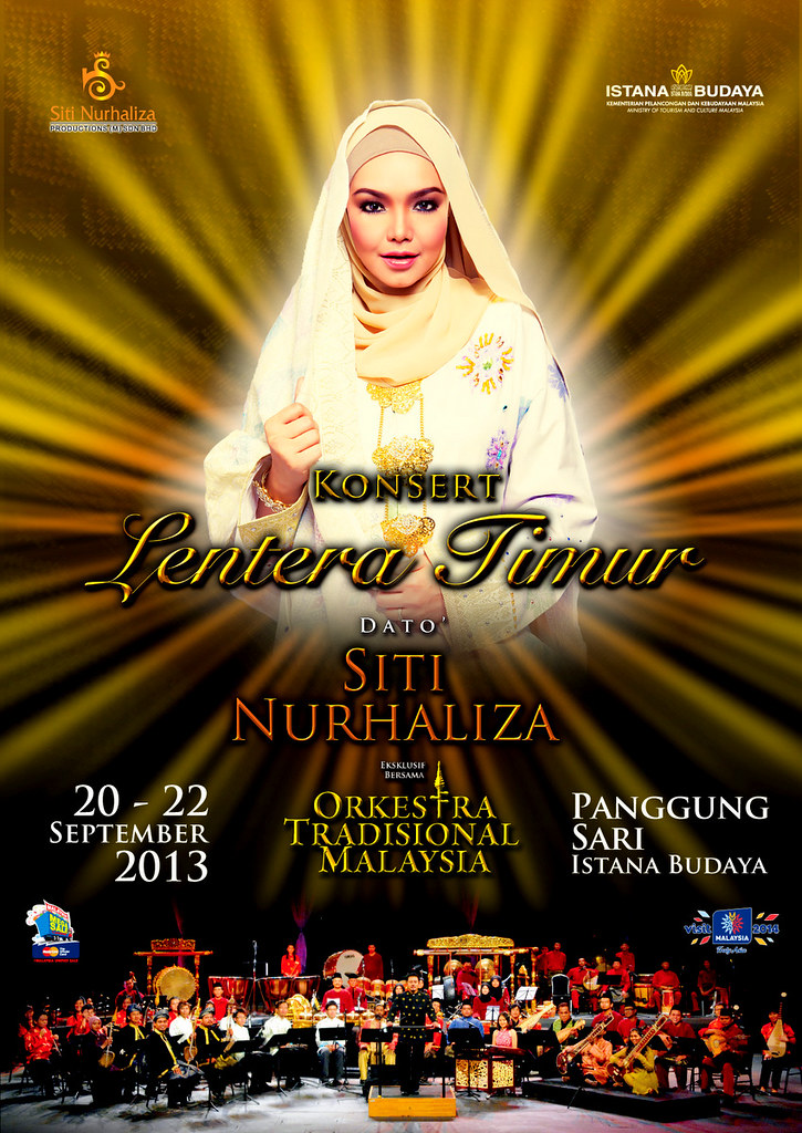 Poster Konsert Lentera Timur Siti Nurhaliza